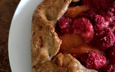 Raspberry & Apricot Galette